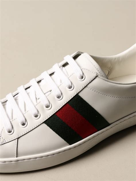 scarpe gucci uomo fibia dorata|gucci sneaker bianco.